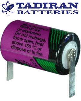 Tadiran TL-5902 (T) 1/2AA 3.6V Lithium with Tags